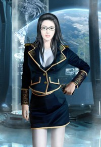 靠近女领导